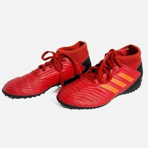 Adidas Predator 19.3 TF Jr Turf Soccer Shoe CM8547 Active Red / Solar Red /Black